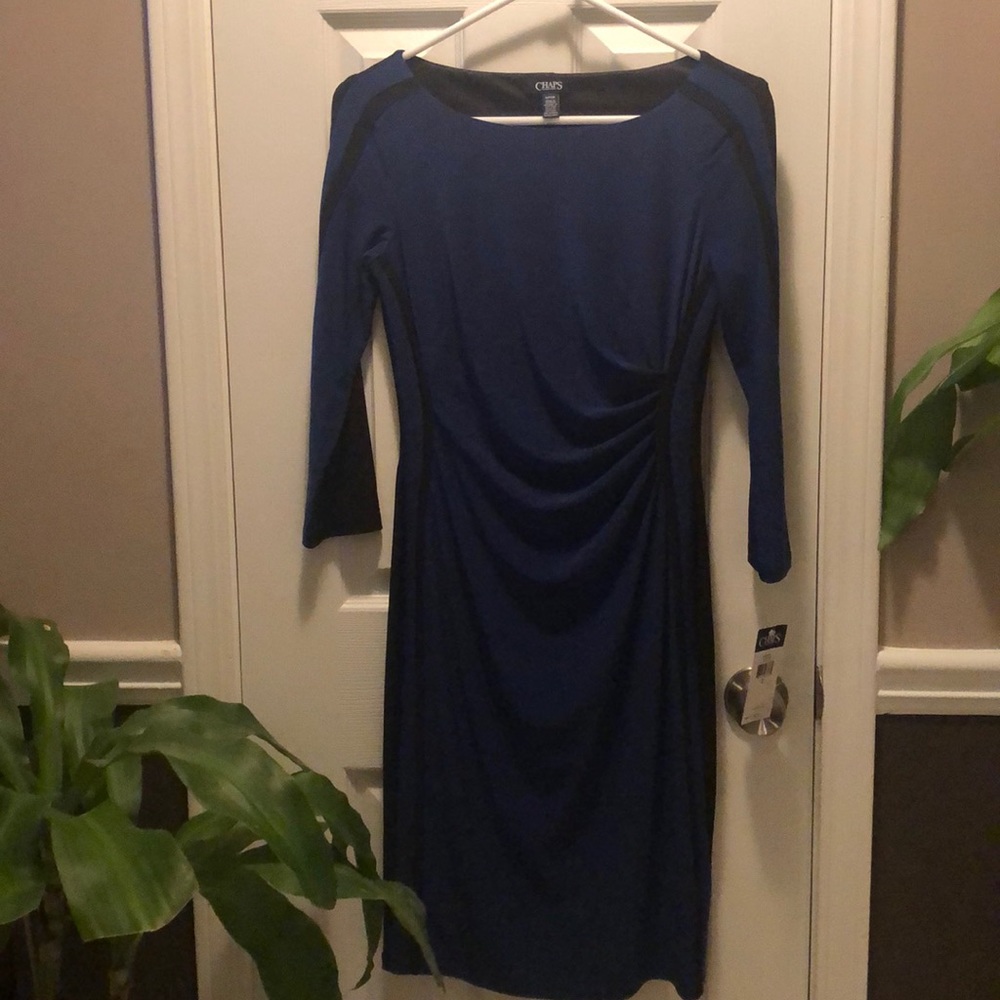 Chaps dress, size S/P
